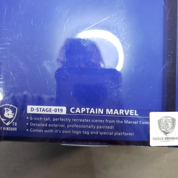 New Beast Kingdom Captain Marvel Action Figure D-stage Diorama Collectible Toy - Picture 5 of 7